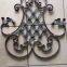 Wrought iron ornaments/ wrought iron elements/ wrought iron decorate parts