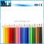 China manufactory 12 color multi colored leads pencil in bulk