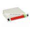 Кассетный модульный тип коробки LGX Оптический волоконный PLC-сплиттер 1x4 1x8 1x16 1x32 1x64 для терминалного распределительного ящика
