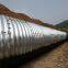 Galvanized corrugated steel road drainage pipe