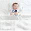 Diamond velvet Baby 3D net air mesh pillow prevent flat head baby pillow