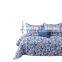 Printed Chinese Brake Herb brushed microfiber polyester Fabric bedsheets  Quilted Bedspread bedding set