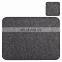 Felt Placemats Set of 8 - 40x30 cm Dinner Set Anthracite