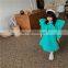 2020 winter Korean girls bubble ruffled exaggerated dress skirt girls birthday party thick dress