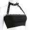 Hot Wholesale Ladies Sexy Metal Buckle Hanging Neck Camisole Nightclub Base Shirt