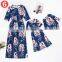 2020 Summer Patchwork Family Matching Outfits Clothes Mother Daughter Dresses Summer Toddler Newborn Baby Girls Boys Clothes