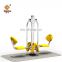Stainless steel New Double push to the sit gym fitness equipment