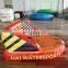 Customized 2 persons inflatable water boat flying banana mable boat for kids