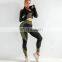 In Stock Custom Plus Size Sports Ladies Fitness & Yoga Wear Gym Workout Clothing Women Active Wear Yoga Set
