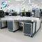 Lab Furniture Full steel H  Frame Workbench With  Wheels  Cabinet
