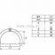 Metal Rings D Shape Ring Decorative Metal Handbag D Ring