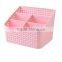 2016 new design Cheap plastic divided storage box for office/kitchen