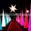 Custom high quality colorful oxford cloth inflatable lighting pillar for party decoration