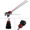 Carest 6Pcs 15cm Fuel Injector Connector Plug w/Pigtail for Nissan 300ZX 1984 and UP Turbo Pigtail Harness