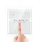 EU/UK Standard Tuya Blue Tooth + WiFi Dual Mode 2 Gang Smart Touch Swich,Support Remote Control Voice Control