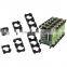 Custom 18650 battery holder bracket ABS material Cylindrical Battery Spacers Holder for 18650 batteries