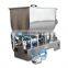 YTK-PFU high viscosity piston liquid, sauce, butter, honey, cheese jar/can filling machine with mixing hopper