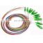 Made in China 12 cores SC/UPC SC/APC Ribbon pigtail Fiber optic Fan-out fiber optic pigtail
