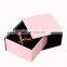 Wholesale luxury custom logo small cardboard jewellery storage packaging paper jewelry box with sponge
