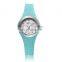 REBIRTH RE091 Women's Fashion&Casual Watches Quartz Movement Simple Style Silicone Band Watches