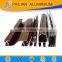 Anodized Aluminium frame profile for wardrobe sliding doors , Aluminium sliding door frame for wardrobe decoration