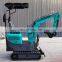 Small crawler excavator 1ton 1000kg digger machine mini excavator for sale