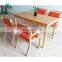 New Year Sale Cushioned Relaxing Sturdy Wooden Hospital Patient Medical Use Bedside Armrest Dinning Chairs With Wood Frame