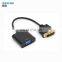 Cheap price low moq video converter H-D 1080P dvi-d to vga cable dvi d to vga adapter