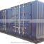 Low cost portable steel galvanized storage container