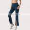 New Style Casual Flare Trousers Fitness Gym Wear Workout Sports Yoga Bu High Waist Running Yoga wear Pants