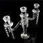 Customized 3 Arms High Quality Crystal Candle Holder New Fashion Crystal Candlestick