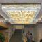 Modern Design Banquet Hall Custom Luxury Large Flush Mount Ceiling Chandelier