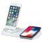 ABS-Verbundmaterial, wei?, Farbanpassung m?glich, Desktop-Ladesystem für Handy, Kopfh?rer und Watch, kabelloser 3-in-1-Ladeger?t