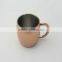 Stainless steel copper beer mug