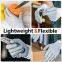 Puncture Resistant Gloves Level 5 ANSI A5 13G HPPE Liner PU Coated Kevlar Saw Resistant Gloves Stick Resistant Gloveses