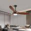 52Inch Indoor Decorative Living Room Remote Control Modern Ceiling Fan