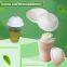 80mm Bagasse Disposable Dome Lid With Straw Hole