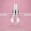 2.5oz 65ml clear spherical plastic perfume bottles for sale