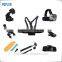 Poplar Hottest Camera Accessories GoPros Pack/Sets/Kits for GoPros 1 2 3/3+ 4 sj4000 xiaomi Camera