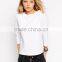 ladies o neck Pocket T-Shirt With Long Sleeves