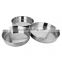 Traditional cake plate 3pcs sest baking tray,stainless steel steam food tray