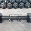 Semi Trailer Inboard Rear Drum Brake Axle, American and German Truck Parts Axle Series