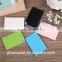 2600mah portable external charger credit card slim power bank for mobile phone