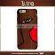 Gridiron Pattern Wood+PC Hard Back Cover Case for iphone 6s