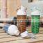 Reusable BPA Free Personalized Nod Shaped Plastic Double Wall Bottle