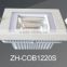 good quality 6/12/18/24W COB double color LED Down light 2 years warranty IP40
