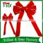 Wholesale high quality 1/2" 1" 2" make ribbon metallic and glossy in bows for gift packing christmas decotation