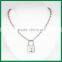 Hollow Key Lock Pendant Luxury Necklace