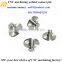 custom CNC turning precision pan head micro slotted drive screws
