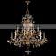 20 lights vintage wrought iron chandelier light in dubai